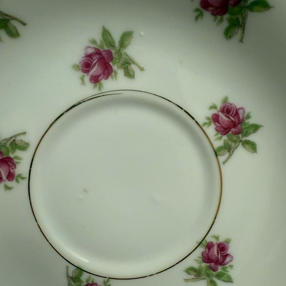 Vintage Spring Rose Teacup + Saucer • 6 pieces - Picture 8 of 11